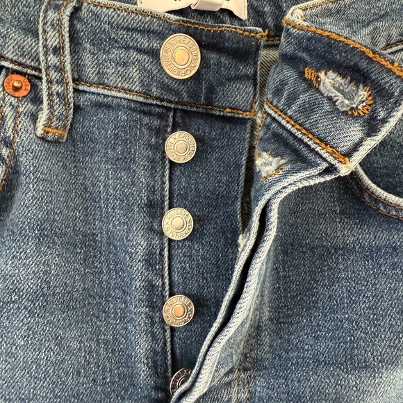 RE/DONE 90s high rise ankle crop size 26 - Picture 5 of 8